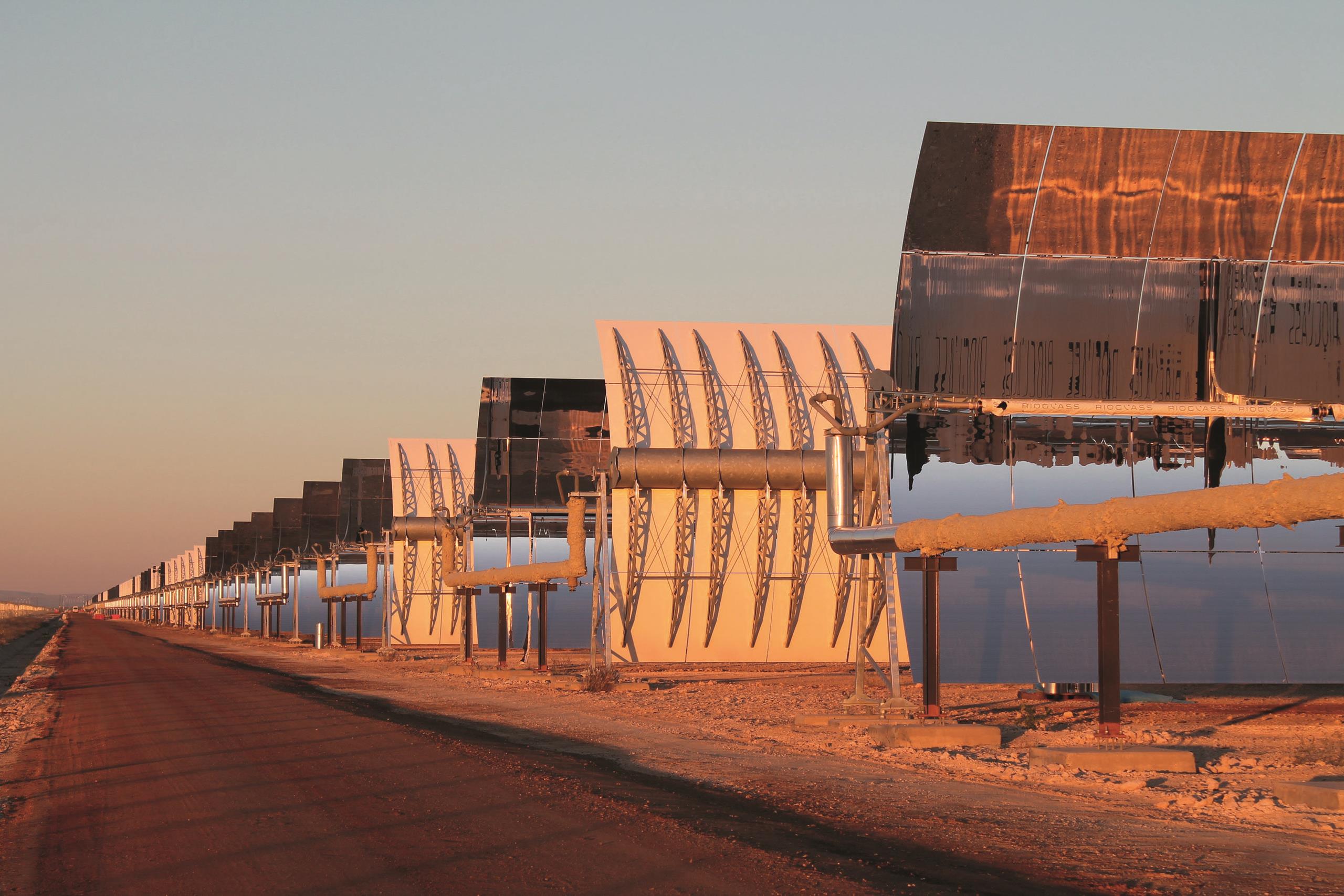 Kathu Solar Park panels